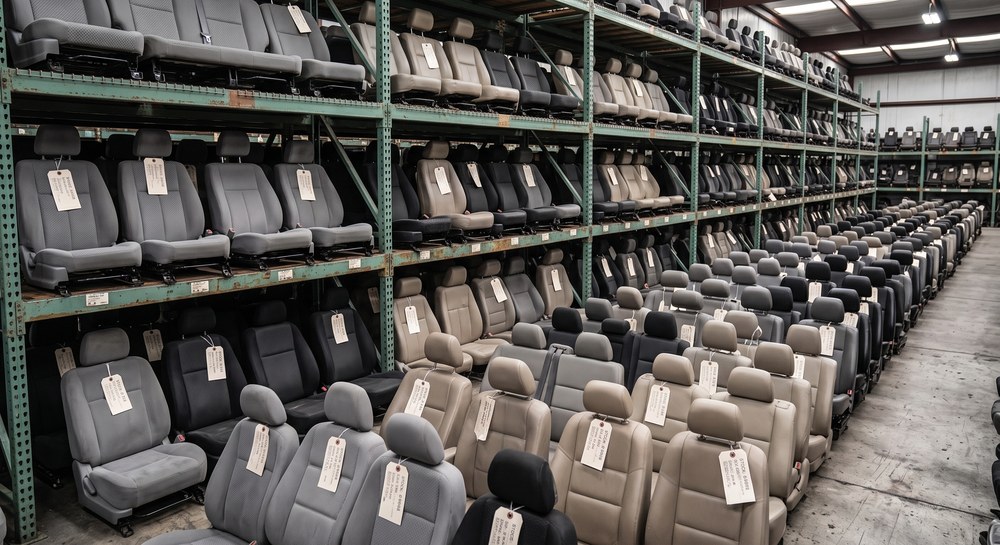 Salvaged car seats